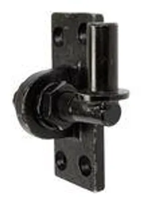 Immagine prodotto di Alberts 340766 Morsetto a vite, regolabile di 20 mm, zincato nero, Ø16 mm, piastra 105 x 45 mm