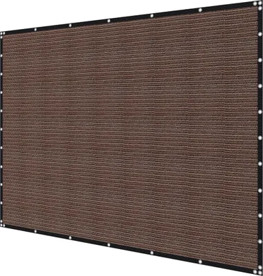 Obrázek produktu pro 90% stínící plachta na ochranu soukromí 10 x 12 ft pro terasu a zahradu (hnědá)