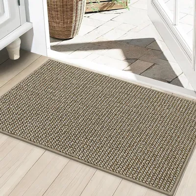Obrázok produktu pre Podložka do interiéru, protišmyková, umývateľná, 60 x 90 cm, svetlo béžová
