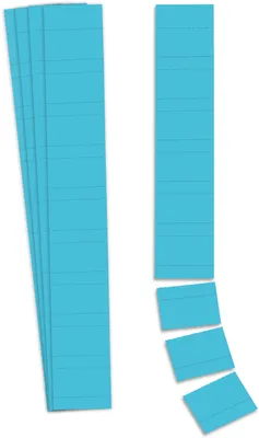 Produktbild von Einsteckkarten für Planrecord-Stecktafel BxH 40x32mm VE=90 Stück blau
