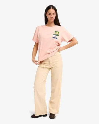 Produktbild von Rvca AF Love Birds Easy Tee Dusty Pink 8