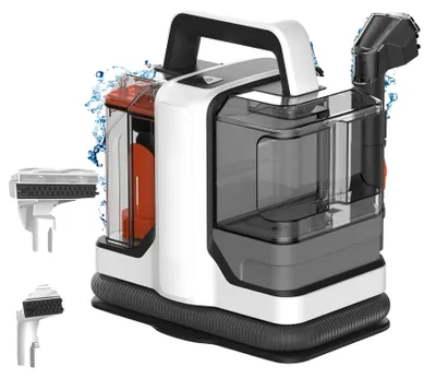 Productafbeelding van Draagbare tapijtreiniger, hoge zuigkracht, veelzijdig voor verschillende soorten stoffen, EU-750W-15Kpa