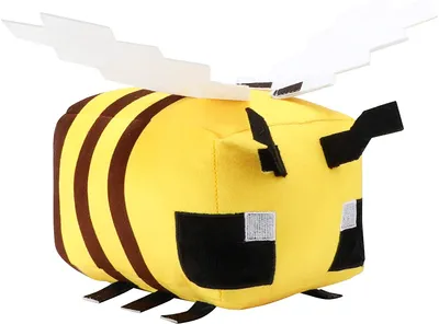 Produktbild von Bienen-Plüschtier, 30,5 cm, weiches Bienen-Stofftier, niedliches Plüsch-Kissen, Puppe für Kinder, Sammlergeschenk, Geburtstagsgeschenk und Heimdekoration