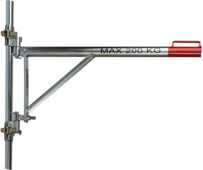 Produktbild von DELTA Schwenkbarer Ausleger mit Scharnieren 95 cm - 200kg - für Seilwinde DKL