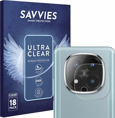 Produktbild von 18x Für Xiaomi Redmi Note 14 Pro Plus 5G (NUR Kameraschutz) Schutzfolie Savvies Displayschutz Display Schutz Folie Klar Transparent