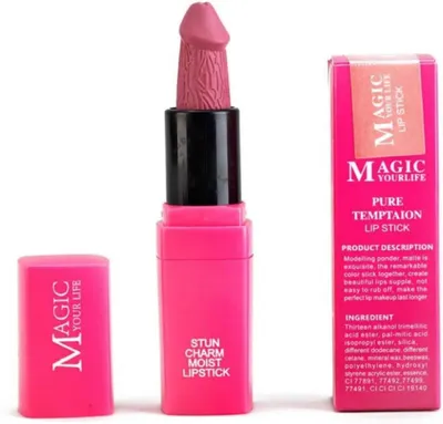 Produktbild von Junggesellinnenabschied – Lippenstift für den Junggesellinnenabschied – Wasserfester Lippenstift für den Junggesellinnenabschied – Lustiges Geschenk – Brautwerdung