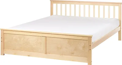 Obrázok produktu pre BELIANI Posteľ svetlé drevo borovicové drevo MDF 160 x 200 cm s čelom minimalistický škandinávsky štýl spálňa