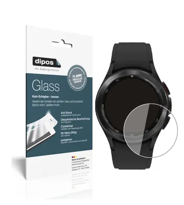 Produktbild von 1x ochranná fólie pro Samsung Galaxy Watch 4 (40 mm) - anti-shock 9H fólie dipos Glass plastové sklo