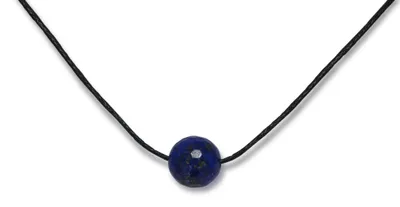 Obrázok produktu pre Náhrdelník Vifaleno z lapis lazuli – prírodný kameň, guľatý, 10 mm, dĺžka 43 cm