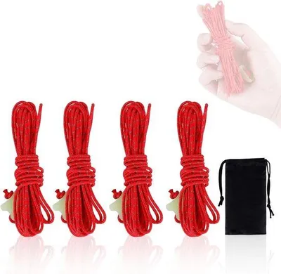Produktbild von Famanu Zeltleine Reflektierend - 2 mm Dyneema Kabel - Schwarz