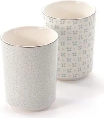 Produktbild von Cup "Hella" New Bone China mit Silberauflage 2-fach, 0,2 l