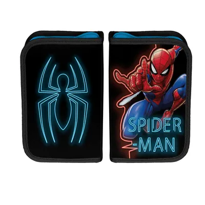 Zdjęcie produktu dla Piórnik Dwuklapkowy Spiderman Sp22Cs Paso
