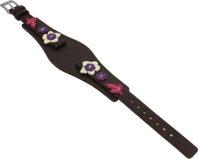 Produktbild von s.Oliver Unterlageband Uhrenarmband 10mm aus Leder in braun SO-1646-LQ