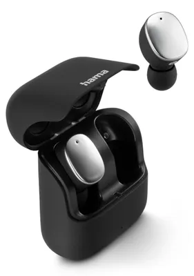 Zdjęcie produktu dla Hama Spirit Pure, Bezprzewodowy, Połączenia/muzyka, 20 - 20000 Hz, 44 g, Zestaw słuchawkowy, Czarny