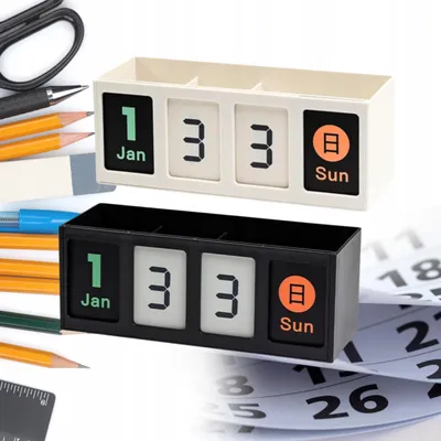 Produktbild von Schreibtisch-Organizer mit Kalender für Büro und Schule