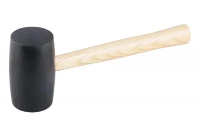 Obrázok produktu pre Levior Gumová palička 65mm 34cm rukoväť drevo