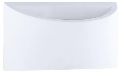 Produktbild von Wandleuchte Innen Wandlampe Flur Lampe Indirektes Licht Up Down Effekt G9 Farbe Gips-Weiß Übersteichbar