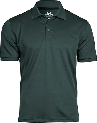 Produktbild von Tee Jays 7000 | Club Poloshirt für Herren - 95% Polyester (recycelt) - Farbe: Dark Green - Größe: XL