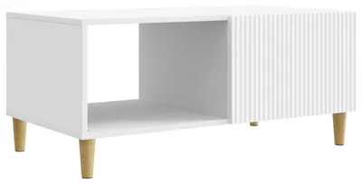 Obrázek produktu pro vidaXL Konferenční stolek bílý 90 x 50 x 40 cm materiál na bázi dřeva