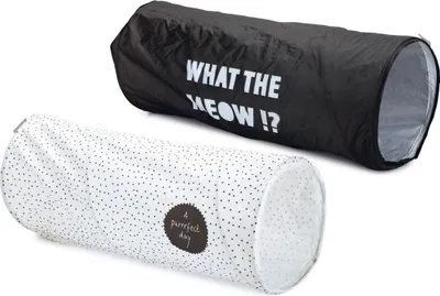 Produktbild von Beeztees Katzentunnel 64 x 25 x 25cm, Farbe:weiss