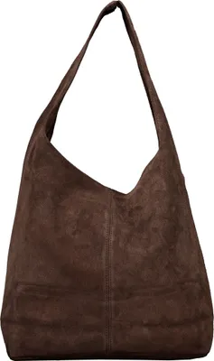 Produktbild von Hausfelder Manufaktur Beuteltasche Velours Braun onesize