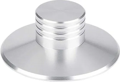 Immagine prodotto di Peso di fissaggio in alluminio bianco per giradischi