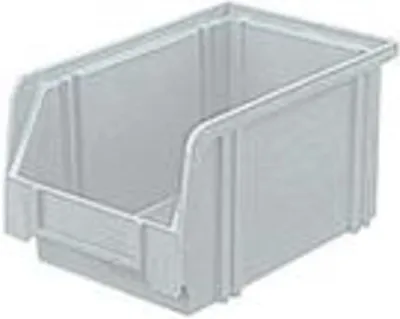 Produktbild von LA-KA-PE Sichtlagerkasten LK 3 grau 230/200x140x130 mm