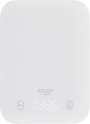 Produktbild von Adler AD3181 Elektronische Küchenwaage weiß