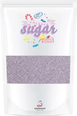 Produktbild von Dekorzucker Zucker Lila Flieder 100 g für Torten, Zuckerwatte und Popcorn
