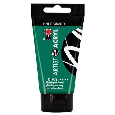 Produktbild von Marabu 12200002976, 75 ml, Grün, Tube, Wasserfest