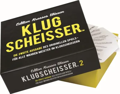 Produktbild von Klugscheisser 2 Black Edition - Edition krasses Wissen