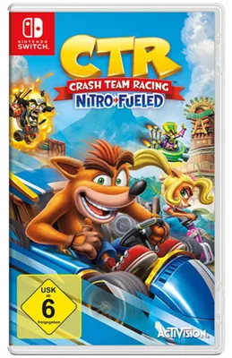 Produktbild von Activision Blizzard Crash Team Racing Nitro-Fueled, Nintendo Switch, Multiplayer-Modus, E10+ (Jeder über 10 Jahre)