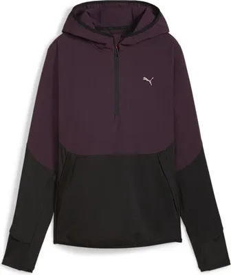 Imagen del producto de Sudadera con cremallera Puma Seasons, color , talla M, para mujer. Disponible en y lila, talla M