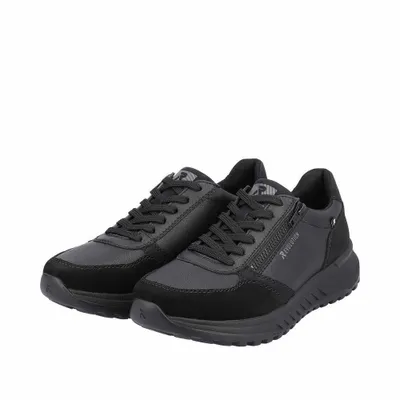 Produktbild von Rieker Herren Sneaker low in Schwarz, Größe 43