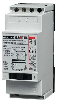 Obrázok produktu pre Transformátor Grothe 1.5/1.0A GT 3139 S