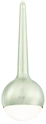 Produktbild von Pendelleuchte Nickel und Opalmilchglas mit dimmbarer LED
