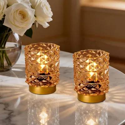 Productafbeelding van Draadloze tafellamp, goud, warm wit