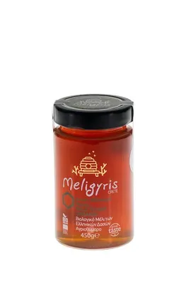 Produktbild von Meligyris Honig 450 g Wilder Bergthymian Ökologisch Natürlich