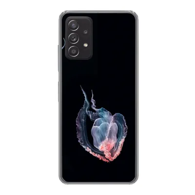 Produktbild von MuchoWow® Handyhülle Schutzhülle Hülle für Samsung Galaxy A53 5G Quallen - Meerestiere - Schwarz Silikon Softcase Handy Hülle - Schutzabdeckung