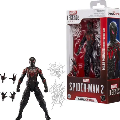 Obrázok produktu pre Marvel Legends Series Gamerverse Miles Morales Brooklyn 2099 Suit, 4 rok / roky, Viacfarebný