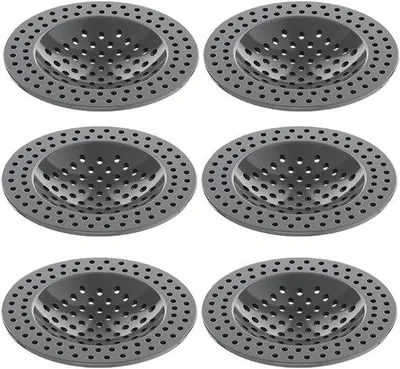 Immagine prodotto di Filtri in plastica per lavandino da 78 mm, 6 pezzi, per lavabo, bagno, doccia e cucina