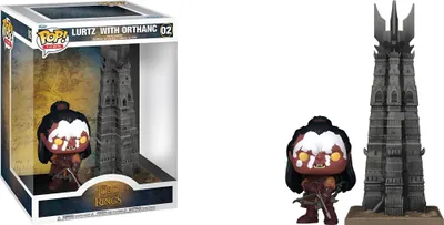 Produktbild von Lord of the Rings - Lurtz with Orthanc 02 Funko Pop! Town Vinyl Figur
