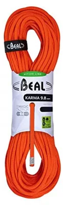 Image de Corde plate Klimtouw, 9,8 mm, 60 mètres