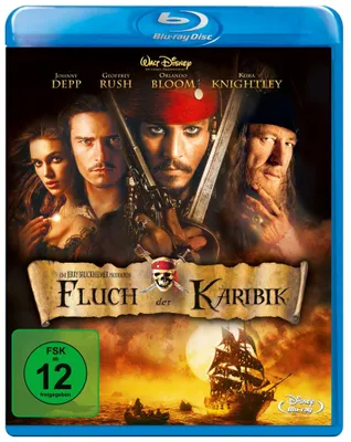 Produktbild von Blu-ray Fluch der Karibik