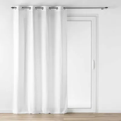 Obrázok produktu pre Béžový záves s ľanovým efektom, LUOLINE, 140 x 280 cm