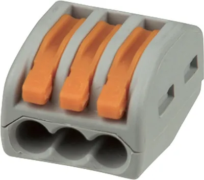 Produktbild von WAGO-VERBINDUNGSKLEMME Weco®-Verbindungsklemme „WAGO“ 85185 3-pol.