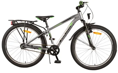 Produktbild von Volare Cross Kinderfahrrad - Jungen - 24 Zoll - Dunkelgrau - 3 Gänge