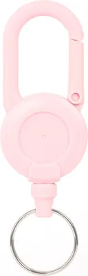 Produktbild von INF Einziehbarer Schlüsselanhänger Rosa