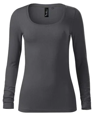 Image de Malfini - T-shirt « Brave » pour femmes PP11408 (S) (gris)