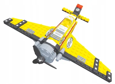 Produktbild von Dromader 25405 Metropolia Sportflugzeug Konstruktionsbausteine